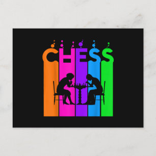 Schaak Bubbel Hobby En Sport Cadeau Idee Briefkaart