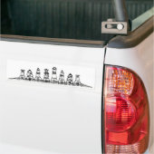 Schaak Bumpersticker (Op Truck)