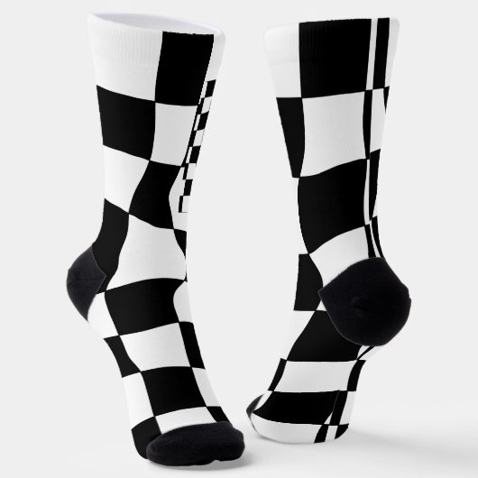 Schaak draaide sokken (Gebogen)