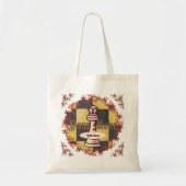 Schaak Koningin Tote Bag (Voorkant)