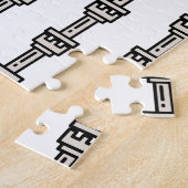 schaak legpuzzel (Zijkant)