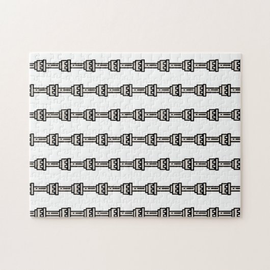 schaak legpuzzel (Horizontaal)