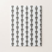 schaak legpuzzel (Verticaal)