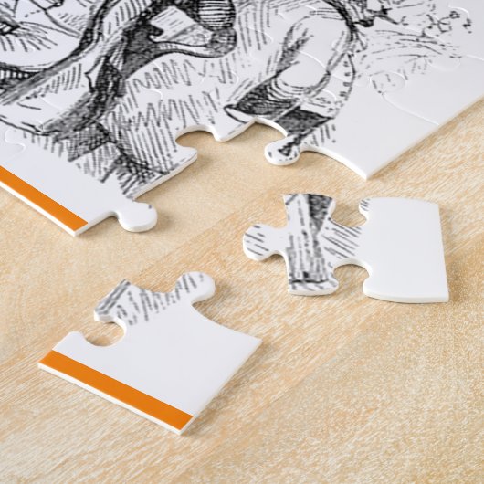 schaak legpuzzel (Zijkant)