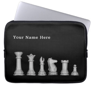 Schaak met laptophoes laptop sleeve