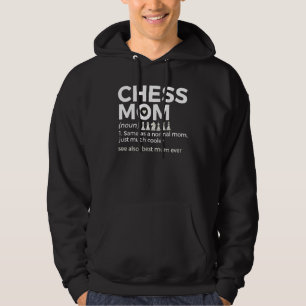 Schaak Moeder Definitie Beste Moeder Ooit Schaker Hoodie