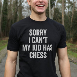 Schaak Ouder Schaak Moeder Vader Grappig T-shirt
