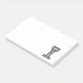 schaak post-it® notes (Schuin)