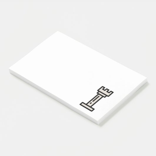 schaak post-it® notes (Schuin)