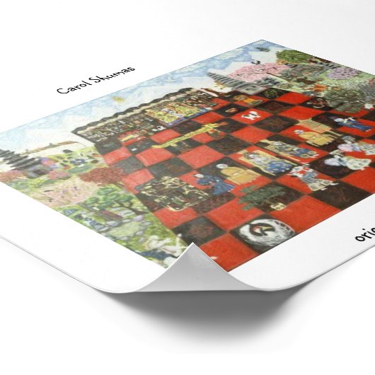 schaak poster (Hoek)