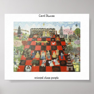 schaak poster