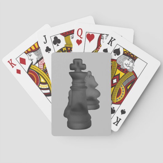 Schaak speelkaarten (Achterkant)