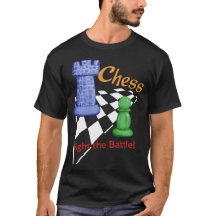 Schaak Strijd de strijd T-shirt