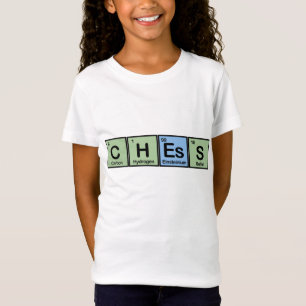 Schaak van elementen t-shirt