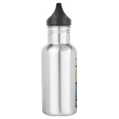 Schaak van elementen waterfles (Links)