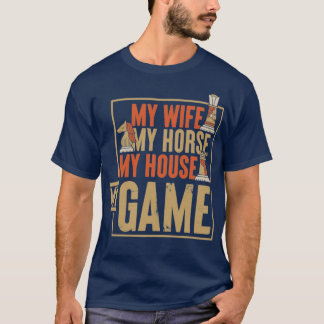 Schaakartikelen Strategie Game Gift Chess T-shirt