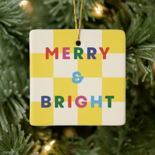 Schaakbord Kerst Ornament