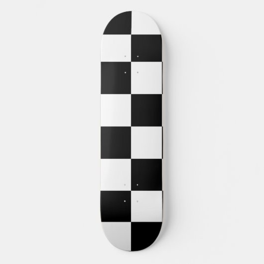 schaakbord skateboard (Voorkant)
