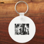 Schaakbord Sleutelhanger (Voorkant)