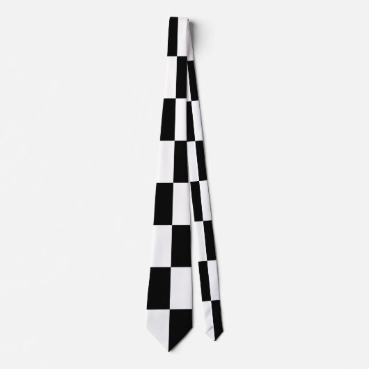 schaakbord stropdas (Voorkant)