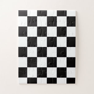 Schaakbord Thuis Vloerkleed van de Klassieke Elega Legpuzzel