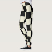 Schaakbordlening Leggings (Links)
