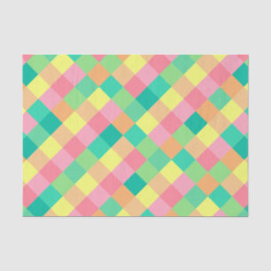 schaakbordpastel tissuepapier
