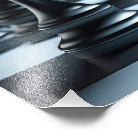 Schaakbordspel achtergrond foto afdruk (Hoek)