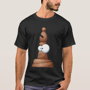 Schaakclub Spel Koning Koningin Paard Schaakstuk M T-shirt