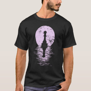 Schaakclub Spel Koning Koningin Paard schaakstukke T-shirt
