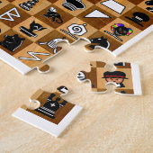 SchaakCraft Puzzel (Zijkant)