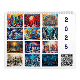 Schaakkalender 2025 kalender