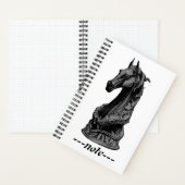 schaaknotitieboek notitieboek (Binnen)