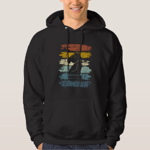 Schaakpaard Retro Hoodie