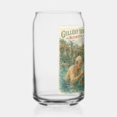 Schaakpartij Gellert Baths Boedapest Hongarije Blikvorm Glas (Links)