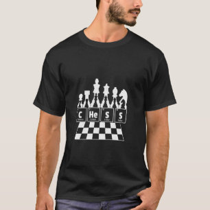 Schaakset Periodiek Systeem Elementen T-shirt