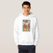 Schaakspel 14e eeuw Codex Manesse Hoodie (Voorkant volledig)