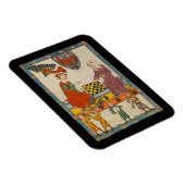 Schaakspel 14e eeuw Codex Manesse Magneet (Rechterzijde)