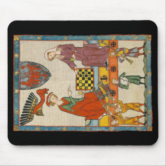 Schaakspel 14e eeuw Codex Manesse Muismat