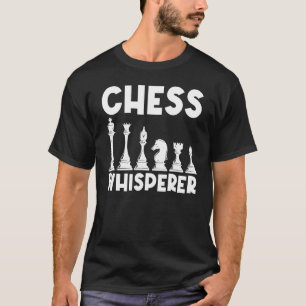 Schaakspel voor mannen vrouwen jongens meisjes kin t-shirt