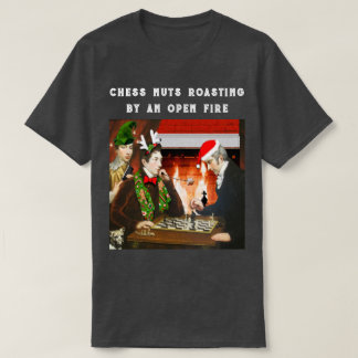 Schaakspeler Kerst T-shirt