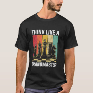 Schaakspeler Schaakliefhebber Schaakbord Spel 1 T-shirt