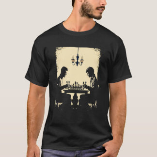 Schaakspeler Schaakmat Schaakbord Master Cha T-shirt