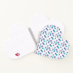 Schaakspeler stukken - Party Art Pattern Notitieboek