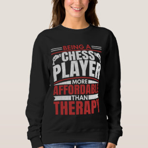 Schaakspeler Zijn Is Therapie Sportcoach Grafisch Trui