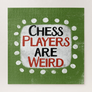 Schaakspelers zijn rare puzzel