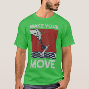 Schaakspelerstoernooi voor denkers Smart 9 T-shirt