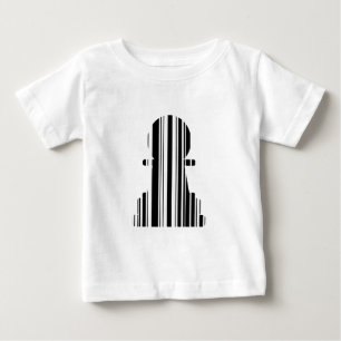 SCHAAKSTUK BAR CODE Schaakstuk Patroon Ontwerp