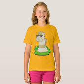 Schaakstuk Knight Chess T-shirt (Voorkant volledig)