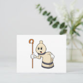 Schaakstuk Loper bij Schaken Briefkaart (Staand voorkant)